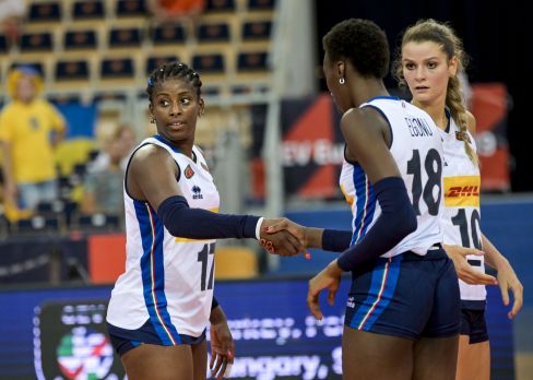 2019-08-25 - CEV EuroVolley 2019 kobiet ITA-UKR